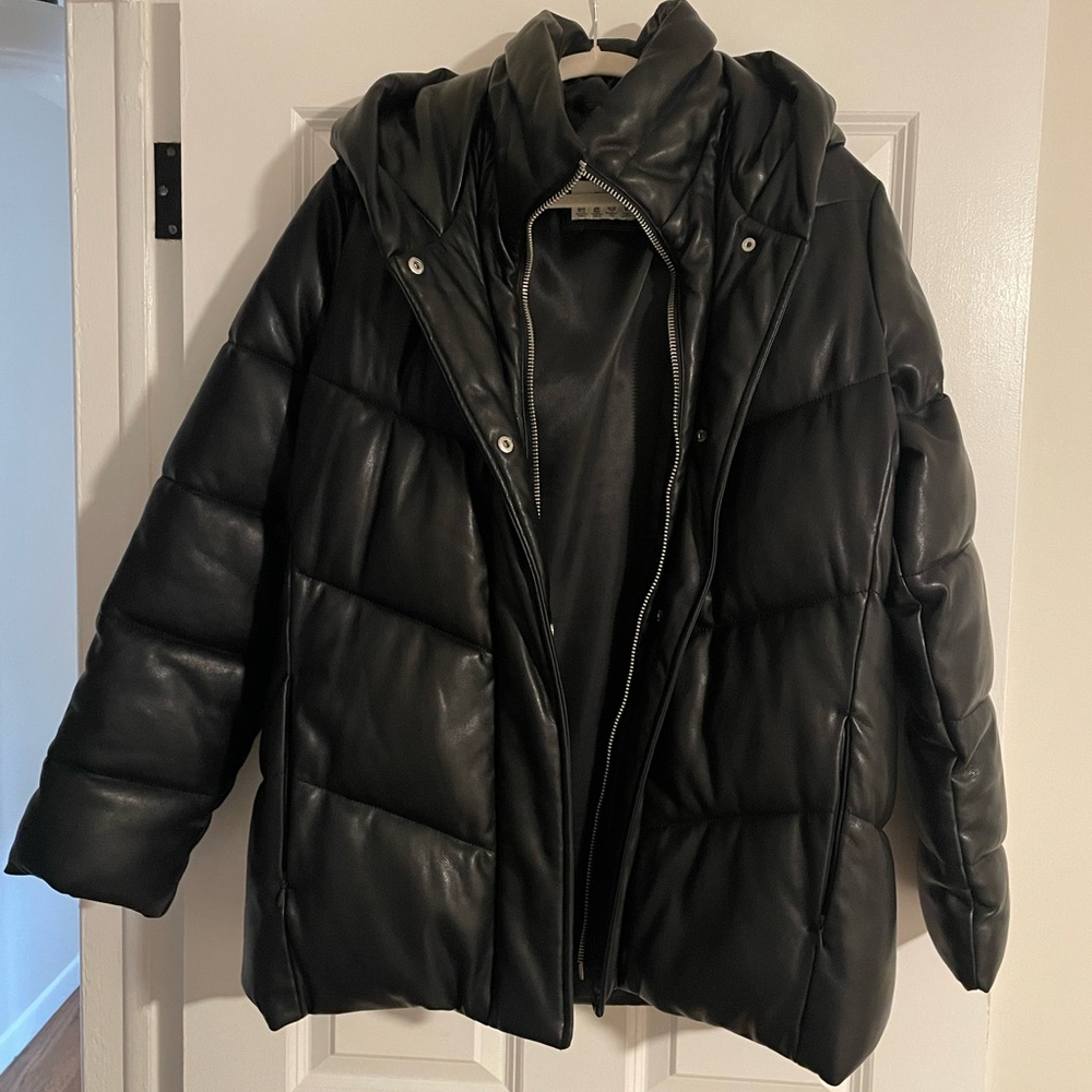 Abercrombie&Fitch Black puffer size XL